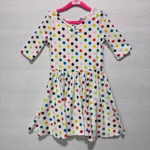Girls Dress Size 3/4 DotDotSmile Multi Color Circles New with Tags